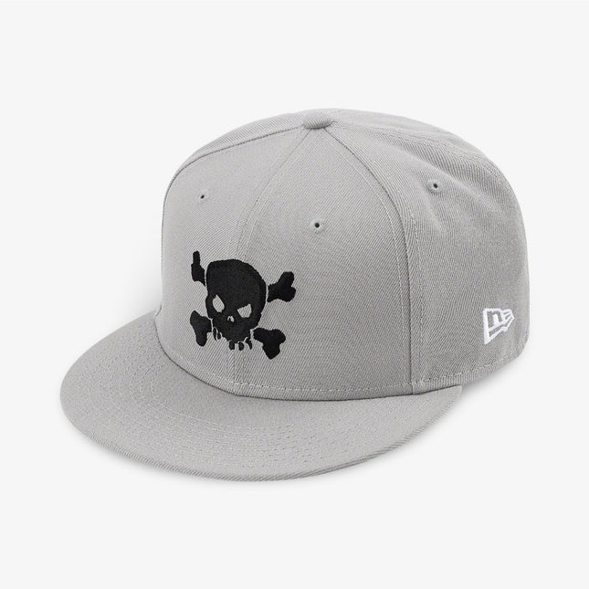 Supreme x New Era Fitted Hat 'Skull' Grey (SS21) - SOLE SERIOUSS (1)