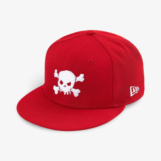 Supreme x New Era Fitted Hat 'Skull' Red (SS21) - SOLE SERIOUSS (1)