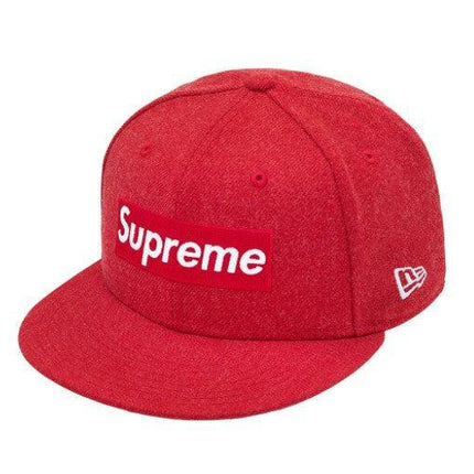 Supreme x New Era Fitted Hat 'World Famous Box Logo' Red FW20 - SOLE SERIOUSS (1)