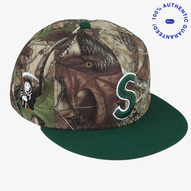 Supreme x New Era 'Reaper S Logo' Fitted Hat True Timber HTC Fall Camo (FW25) | SOLE SERIOUSS [1]
