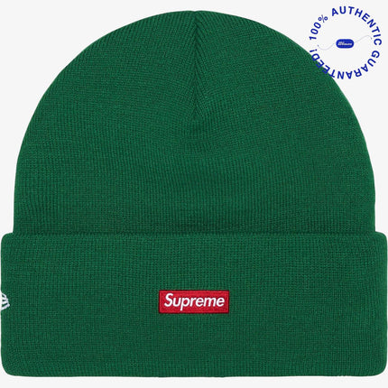 Supreme x New Era 'Tribal S Logo' Beanie Green (FW25) | SOLE SERIOUSS [2]