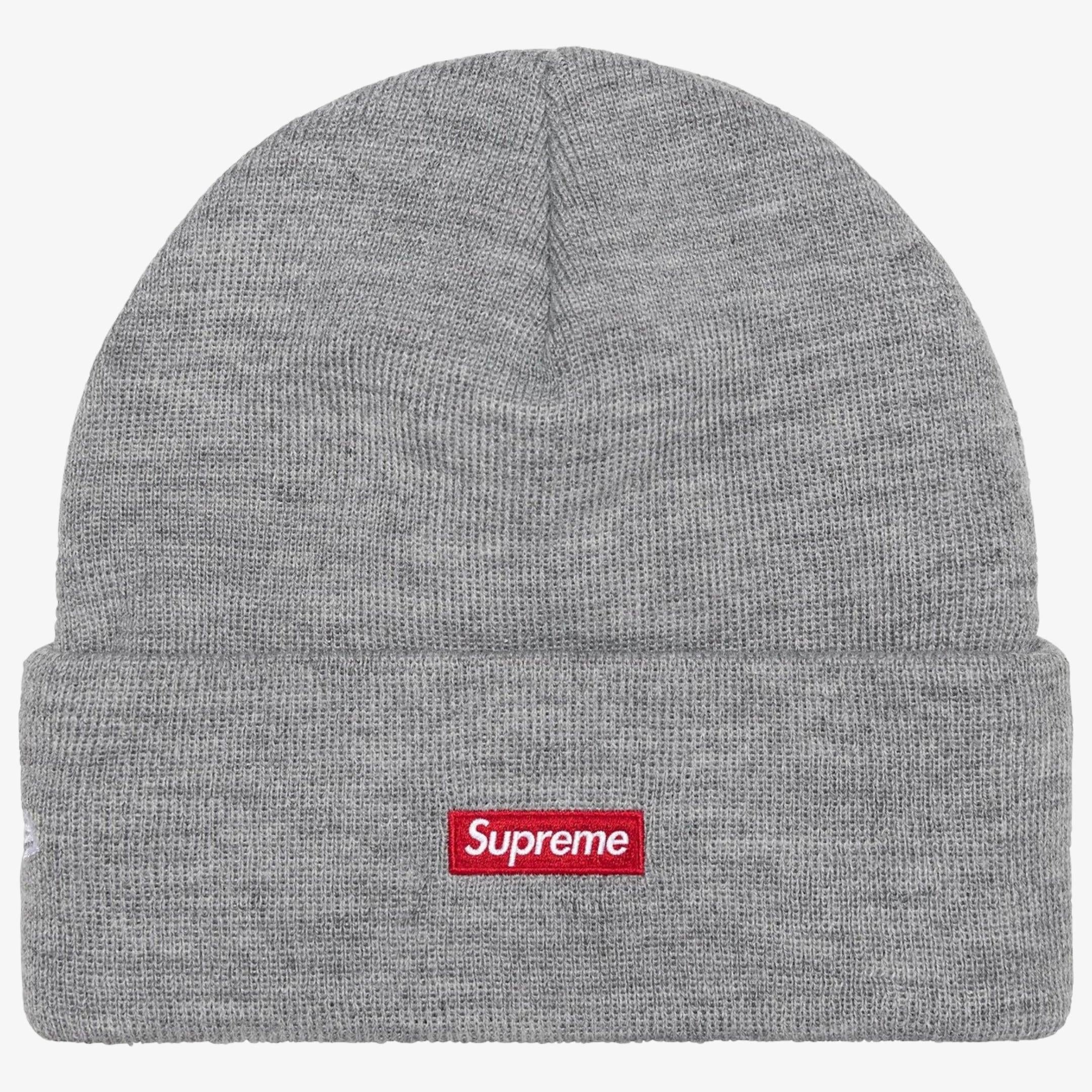 Supreme x New Era 'Tribal S Logo' Beanie Heather Grey (FW25