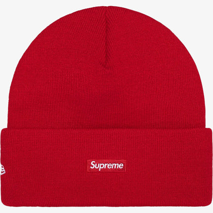 Supreme x New Era 'Tribal S Logo' Beanie Red (FW25) | SOLE SERIOUSS [2]