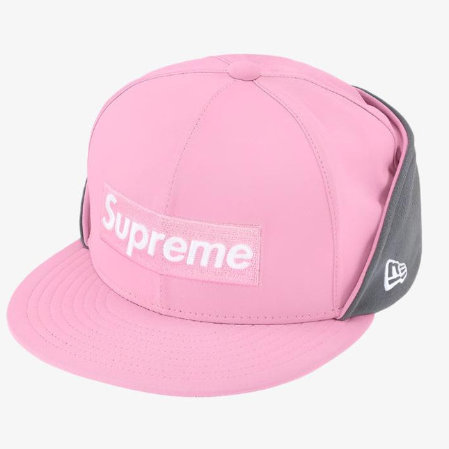 Supreme x New Era WINDSTOPPER Earflap 'Box Logo' Pink (FW20) - SOLE SERIOUSS (1)