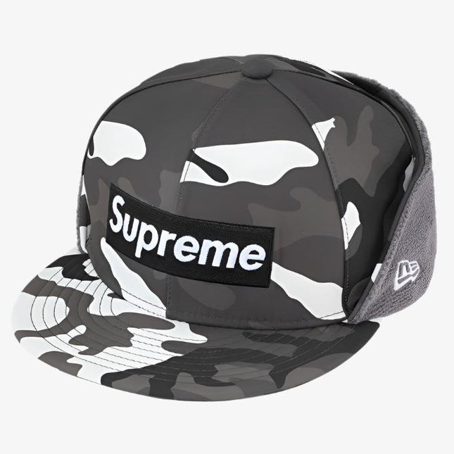 Supreme x New Era WINDSTOPPER Earflap 'Box Logo' Snow Camo (FW20) - SOLE SERIOUSS (1)