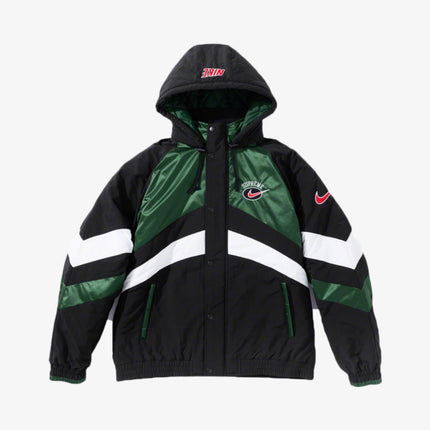 Supreme x Nike Hooded Sport Jacket Green SS19 - SOLE SERIOUSS (1)