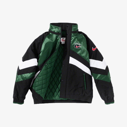 Supreme x Nike Hooded Sport Jacket Green SS19 - SOLE SERIOUSS (3)