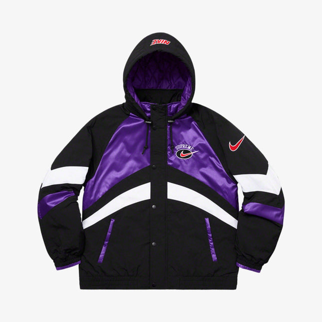 Supreme x Nike Hooded Sport Jacket Purple SS19 - SOLE SERIOUSS (1)