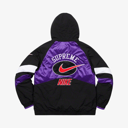 Supreme x Nike Hooded Sport Jacket Purple SS19 - SOLE SERIOUSS (4)