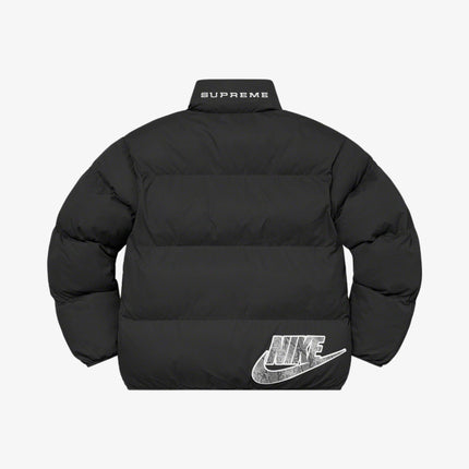 Supreme x Nike Reversible Puffy Jacket Black SS21 - SOLE SERIOUSS (4)