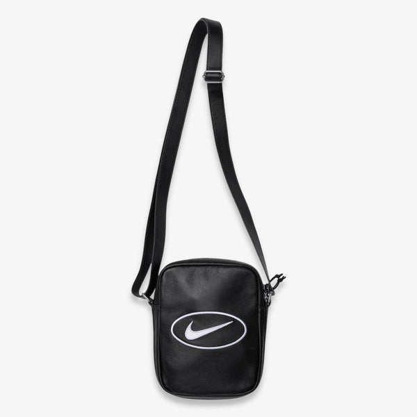 Supreme Nike Leather Shoulder Bag 黒 Buy Supreme x Nike Leather Shoulder Bag 'Black' - SS25B1
