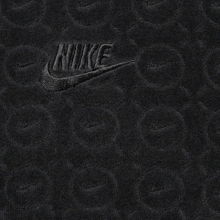 Supreme x Nike Velour Track Jacket Black SS21 - SOLE SERIOUSS (3)