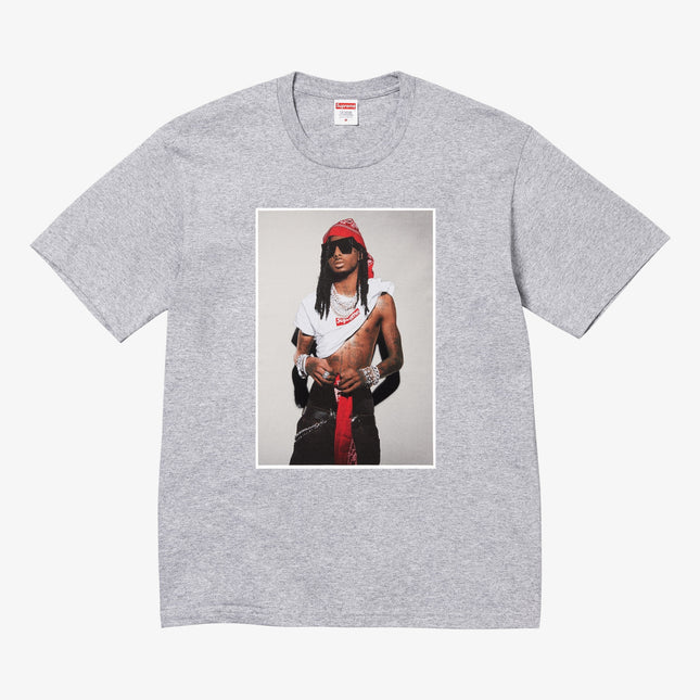 Supreme x Playboi Carti 'Photo' Tee Heather Grey (FW25) | SOLE SERIOUSS [1]