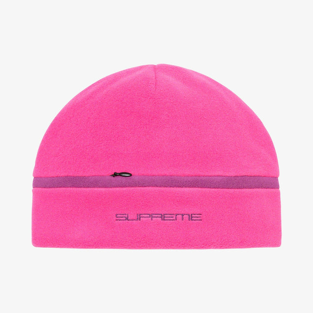 Supreme x Polartec Beanie Magneta (FW21) - SOLE SERIOUSS (1)