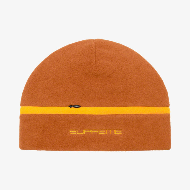 Supreme x Polartec Beanie Rust (FW21) - SOLE SERIOUSS (1)