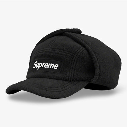 Supreme x Polartec Earflap Camp Cap Black (FW21) - SOLE SERIOUSS (1)