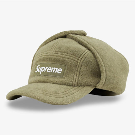 Supreme x Polartec Earflap Camp Cap Light Olive (FW21) - SOLE SERIOUSS (1)