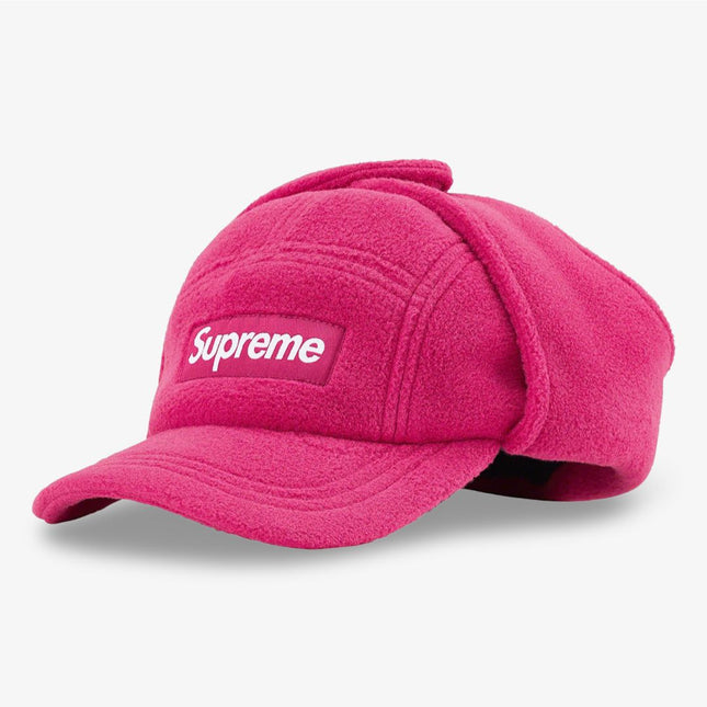 Supreme x Polartec Earflap Camp Cap Magenta (FW21) - SOLE SERIOUSS (1)