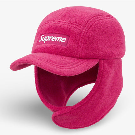 Supreme x Polartec Earflap Camp Cap Magenta (FW21) - SOLE SERIOUSS (3)