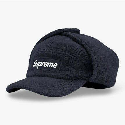 Supreme x Polartec Earflap Camp Cap Navy (FW21) - SOLE SERIOUSS (1)