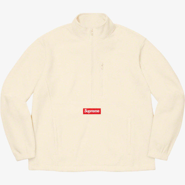 Supreme x Polartec Half Zip Pullover Natural (FW21) - SOLE SERIOUSS (1)