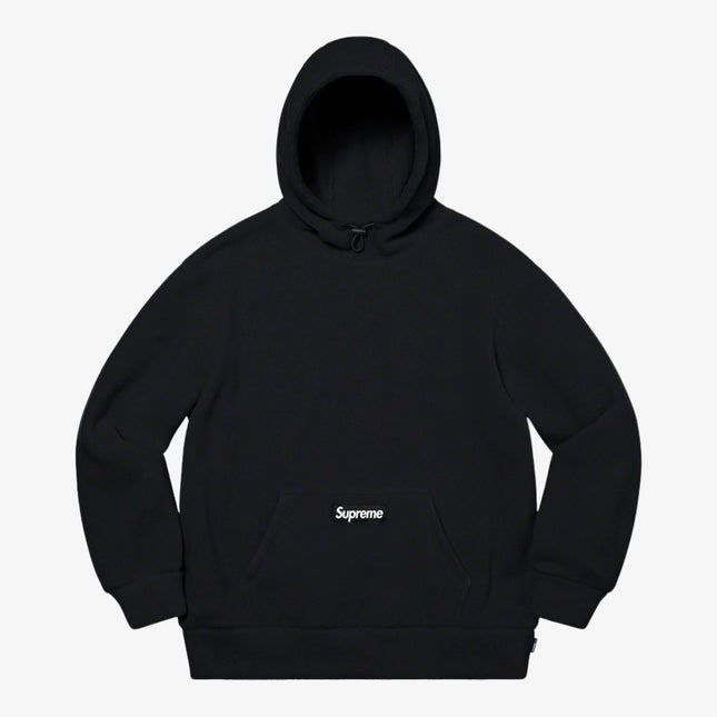 Supreme x Polartec Hooded Sweatshirt Black (FW20) - SOLE SERIOUSS (1)