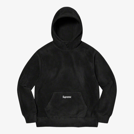 Supreme x Polartec Hooded Sweatshirt Black (FW21) - SOLE SERIOUSS (1)