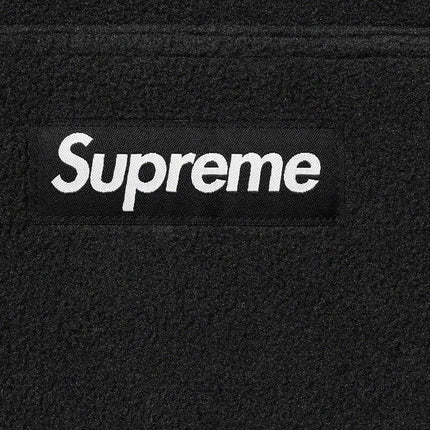 Supreme x Polartec Hooded Sweatshirt Black (FW21) - SOLE SERIOUSS (2)