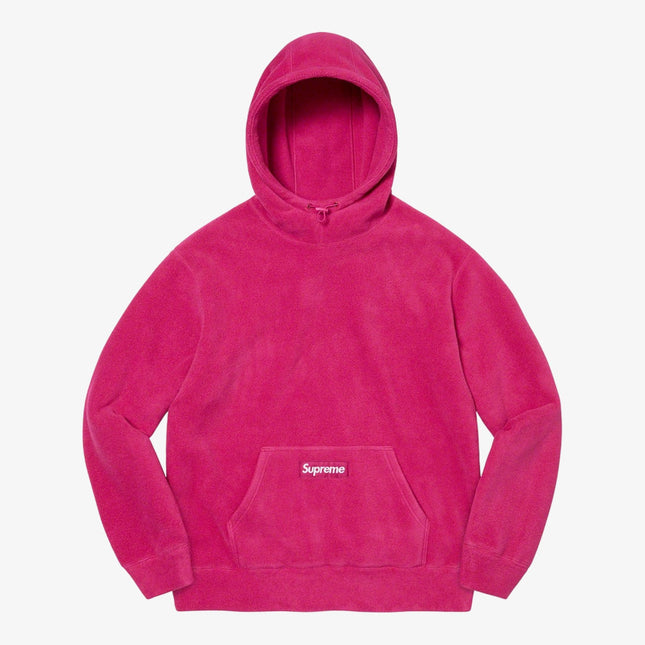 Supreme x Polartec Hooded Sweatshirt Magneta (FW21) - SOLE SERIOUSS (1)