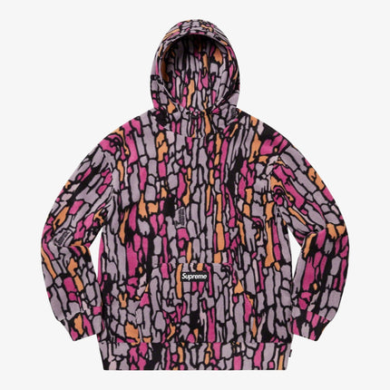 Supreme x Polartec Hooded Sweatshirt Purple Treebark Camo (FW20) - SOLE SERIOUSS (1)