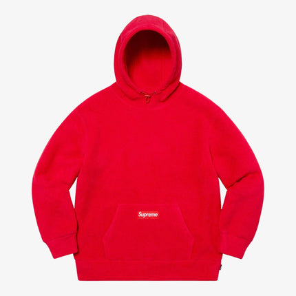 Supreme x Polartec Hooded Sweatshirt Red FW20 - SOLE SERIOUSS (1)