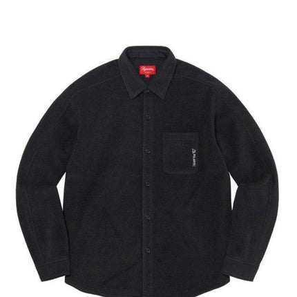 Supreme x Polartec Shirt Black FW21 - SOLE SERIOUSS (1)