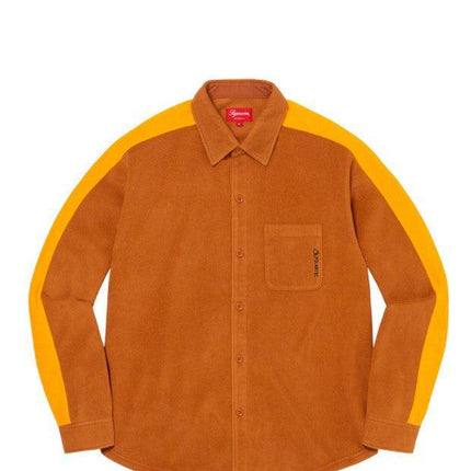 Supreme x Polartec Shirt Rust FW21 - SOLE SERIOUSS (1)