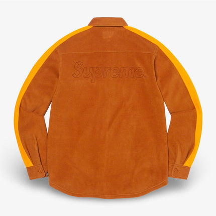 Supreme x Polartec Shirt Rust (FW21) - SOLE SERIOUSS (2)