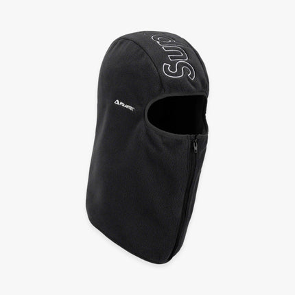 Supreme x Polartec Zip Balaclava Black FW23 - SOLE SERIOUSS (1)