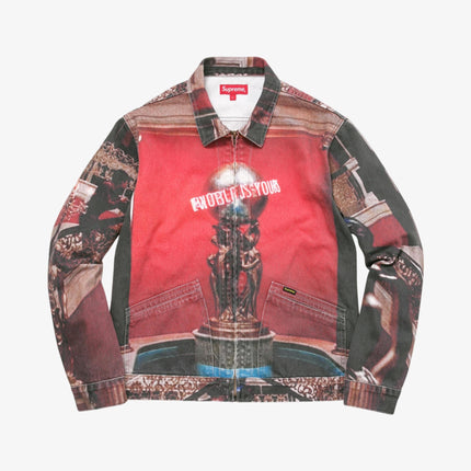 Supreme x Scarface Denim Jacket 'The World Is Yours' Multi-Color FW17 - SOLE SERIOUSS (1)