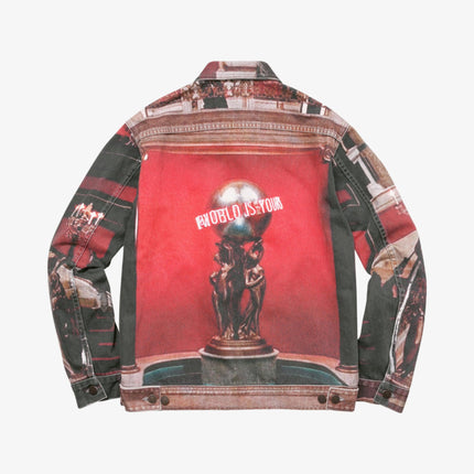 Supreme x Scarface Denim Jacket 'The World Is Yours' Multi-Color FW17 - SOLE SERIOUSS (2)