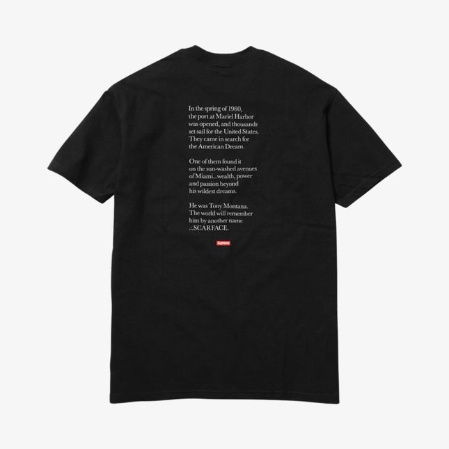 Supreme x Scarface Tee 'Split' Black (FW17) - SOLE SERIOUSS (1)