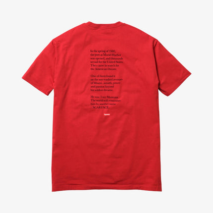 Supreme x Scarface Tee 'Split' Red (FW17) - SOLE SERIOUSS (2)