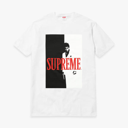 Supreme x Scarface Tee 'Split' White (FW17) - SOLE SERIOUSS (1)