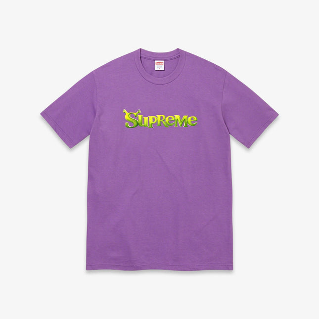 Supreme x Shrek Tee Purple (FW21) - SOLE SERIOUSS (1)