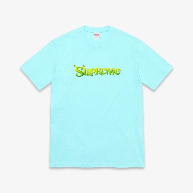 Supreme x Shrek Tee Turquoise FW21 - SOLE SERIOUSS (1)