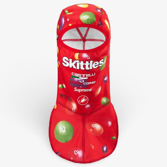 Supreme x Skittles x Castelli Balaclava Red (FW21) - SOLE SERIOUSS (1)