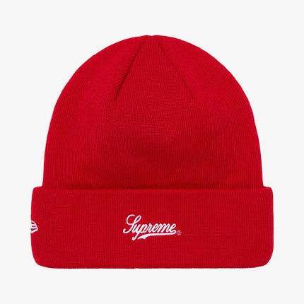 Supreme x Skittles x New Era Beanie Red (FW21) - SOLE SERIOUSS (2)