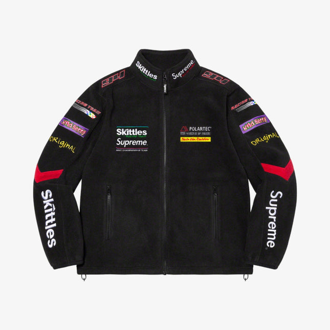 Supreme x Skittles x Polartec Jacket Black (FW21) - SOLE SERIOUSS (1)