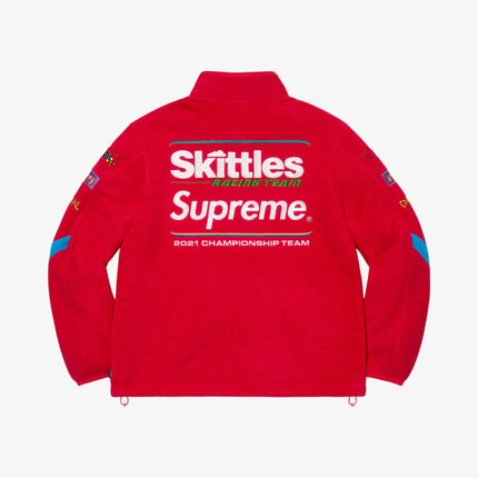 Supreme x Skittles x Polartec Jacket Red (FW21) - SOLE SERIOUSS (2)