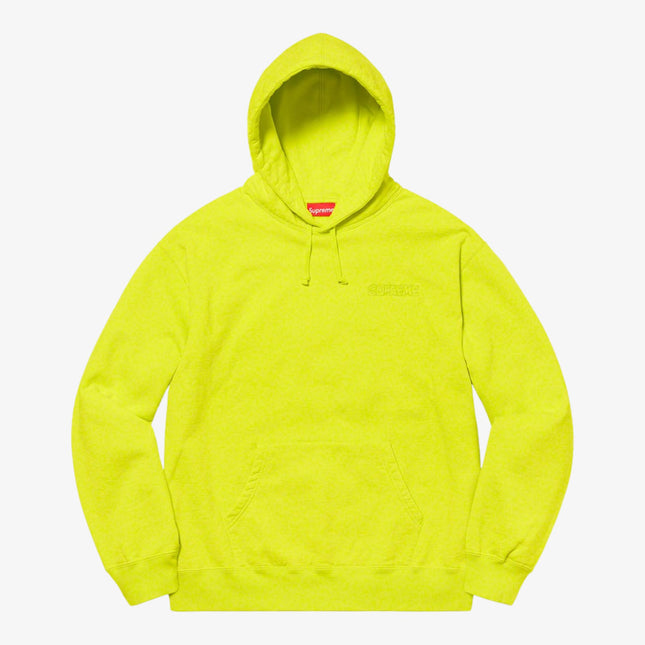 Supreme x Smurfs Hooded Sweatshirt Acid Green (FW20) - SOLE SERIOUSS (1)