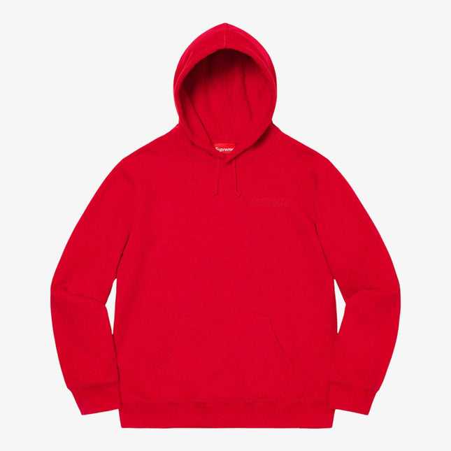 Supreme x Smurfs Hooded Sweatshirt Red FW20 - SOLE SERIOUSS (1)