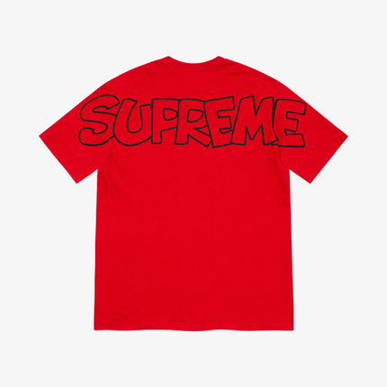 Supreme x Smurfs Tee Red (FW20) - SOLE SERIOUSS (2)