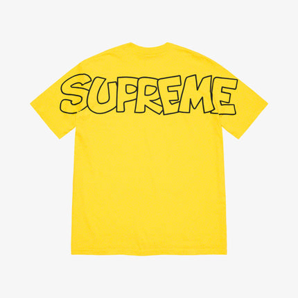 Supreme x Smurfs Tee Yellow FW20 - SOLE SERIOUSS (2)